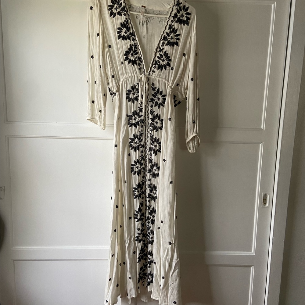 Free People boho midi dress